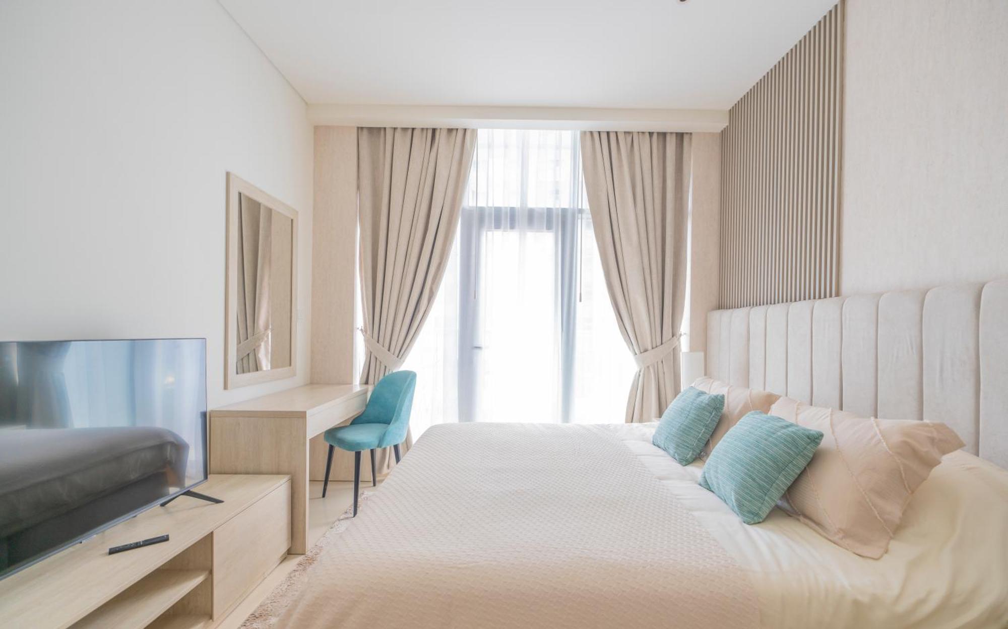 Studio With Pool And Private Beach Access On Palm Jumeirah Dubaj Exteriér fotografie
