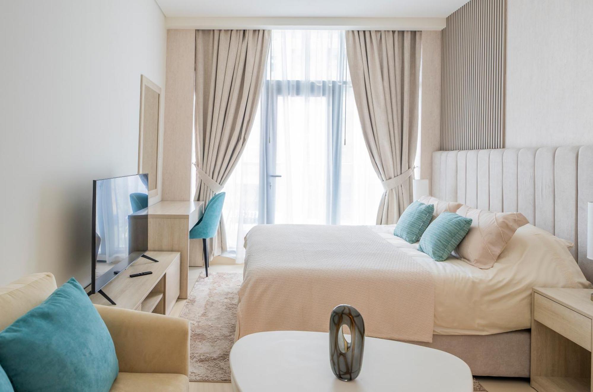 Studio With Pool And Private Beach Access On Palm Jumeirah Dubaj Exteriér fotografie