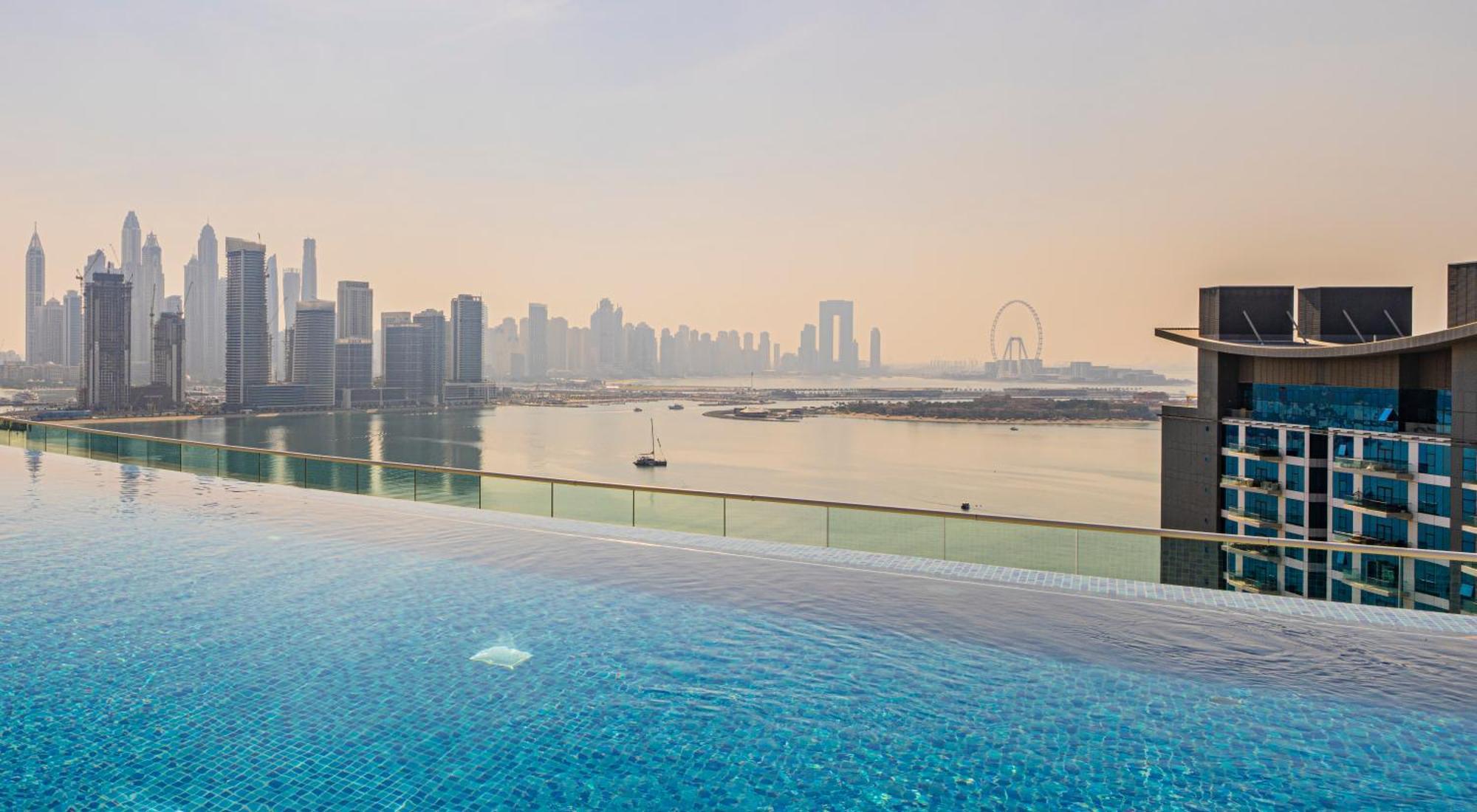 Studio With Pool And Private Beach Access On Palm Jumeirah Dubaj Exteriér fotografie