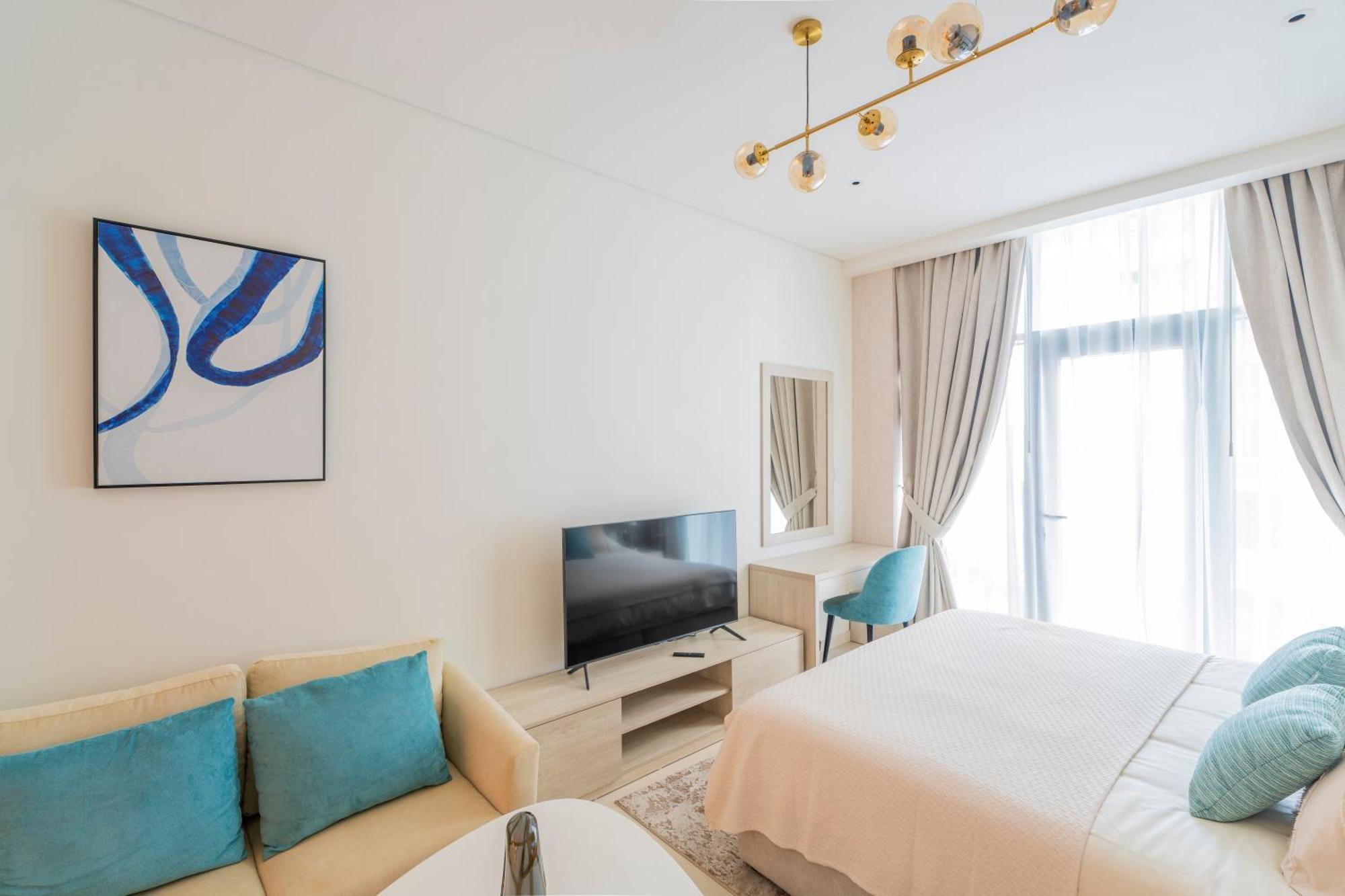 Studio With Pool And Private Beach Access On Palm Jumeirah Dubaj Exteriér fotografie