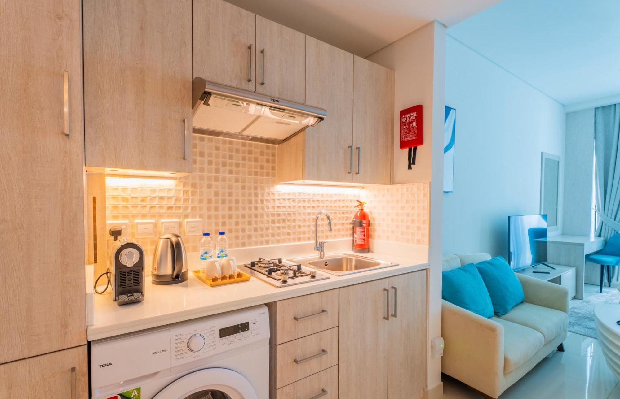 Studio With Pool And Private Beach Access On Palm Jumeirah Dubaj Exteriér fotografie
