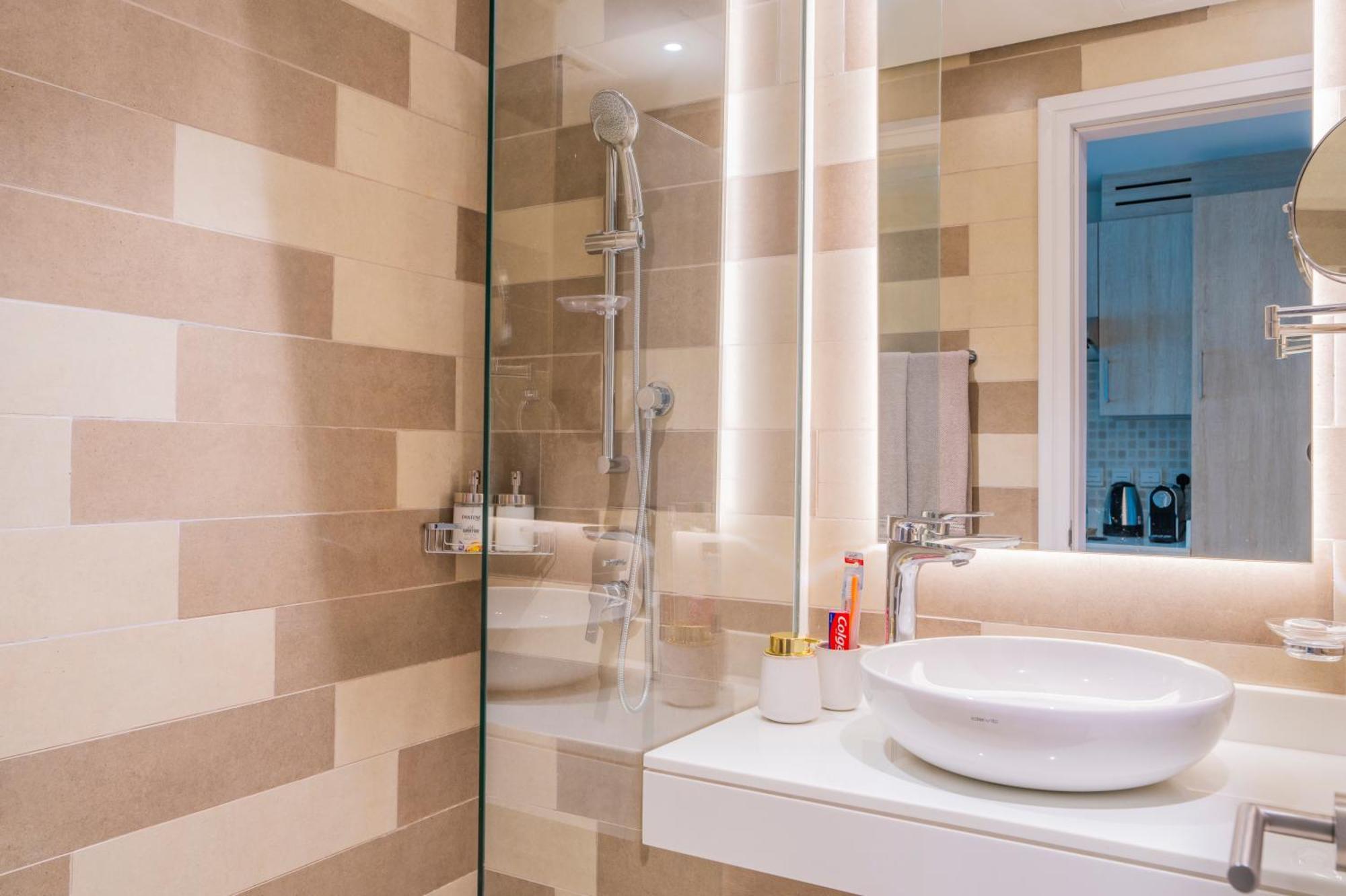 Studio With Pool And Private Beach Access On Palm Jumeirah Dubaj Exteriér fotografie
