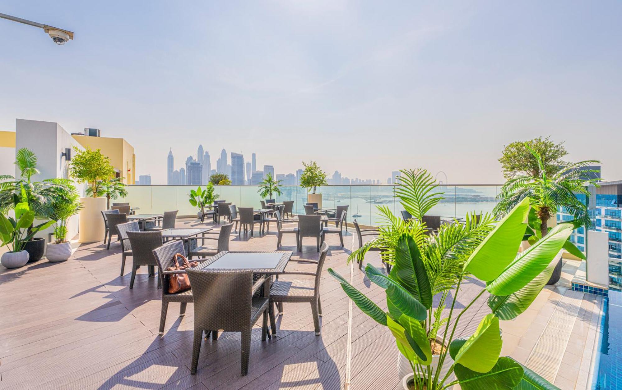 Studio With Pool And Private Beach Access On Palm Jumeirah Dubaj Exteriér fotografie