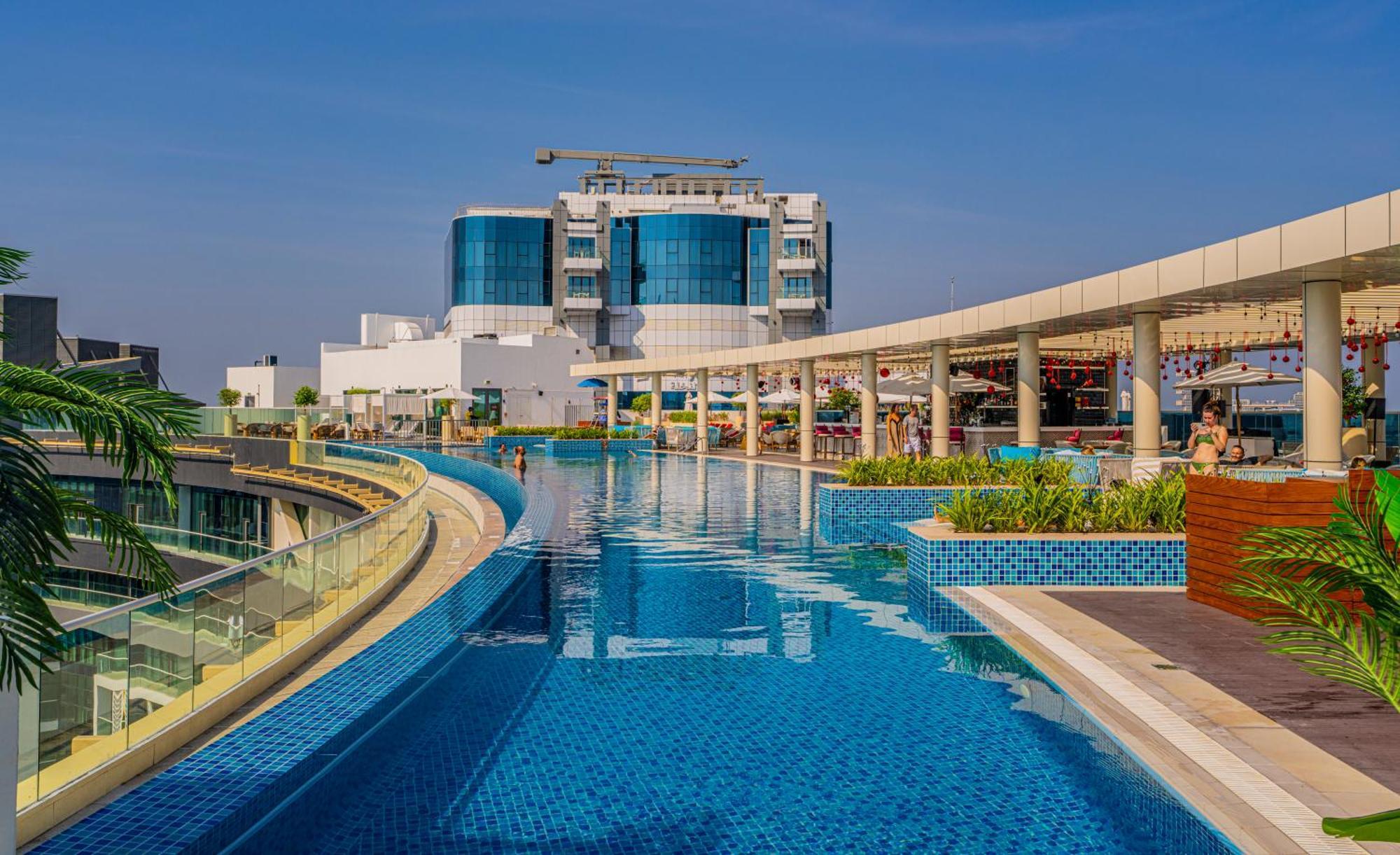 Studio With Pool And Private Beach Access On Palm Jumeirah Dubaj Exteriér fotografie