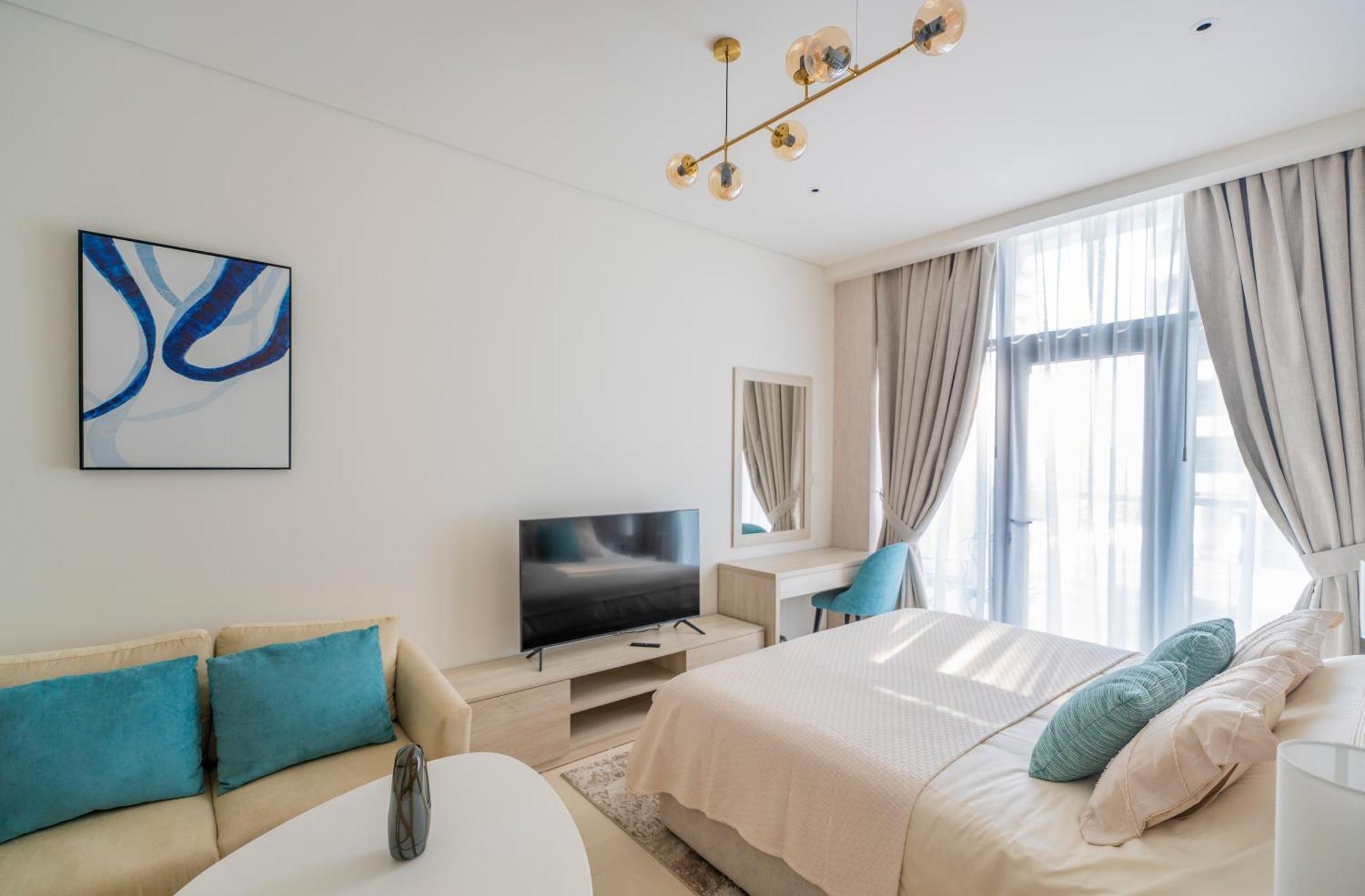 Studio With Pool And Private Beach Access On Palm Jumeirah Dubaj Exteriér fotografie