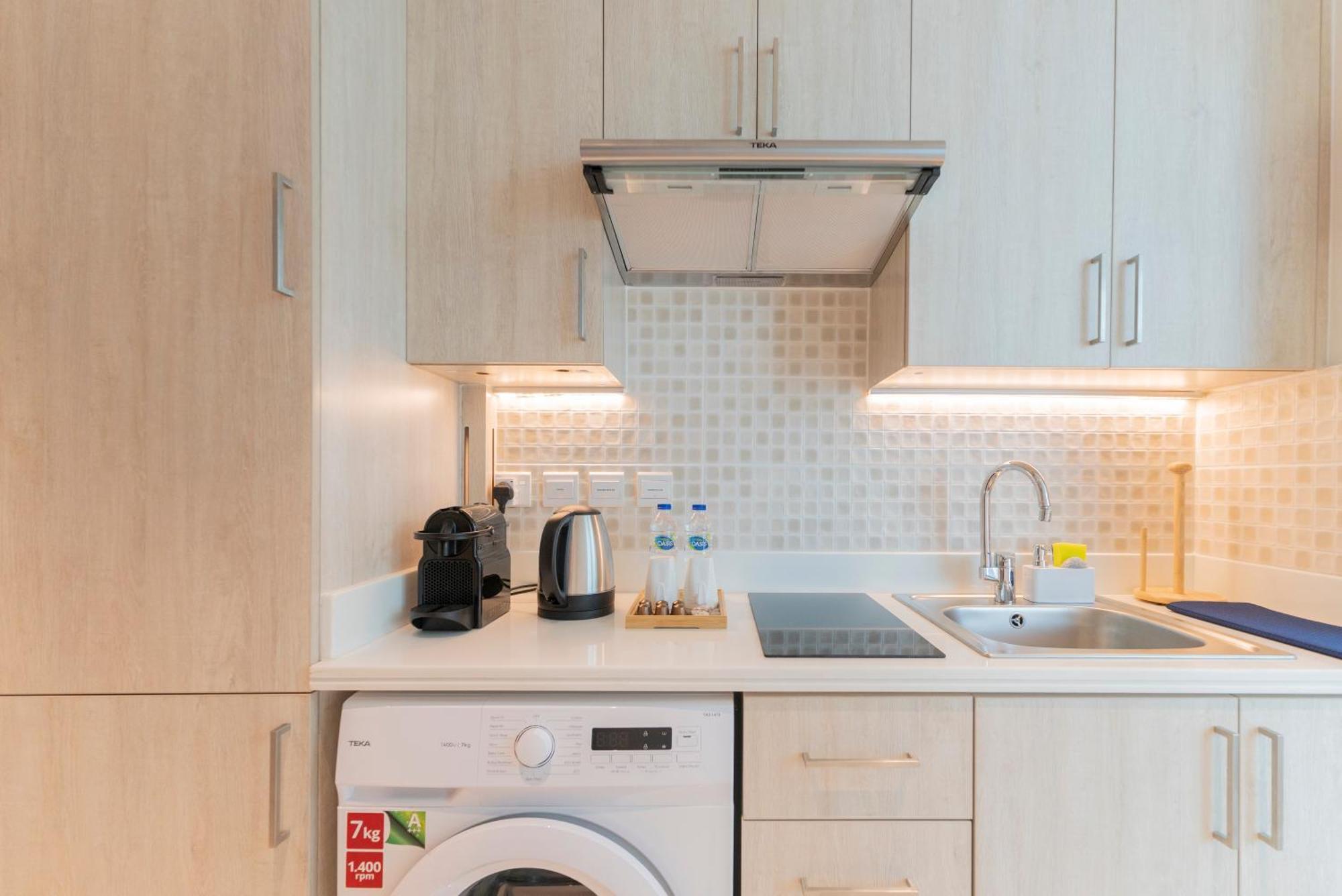 Studio With Pool And Private Beach Access On Palm Jumeirah Dubaj Exteriér fotografie